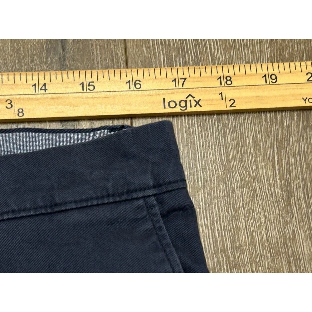 J Crew 484 Slim Pants Mens 32x30 Navy Blue Chino Casual AR885